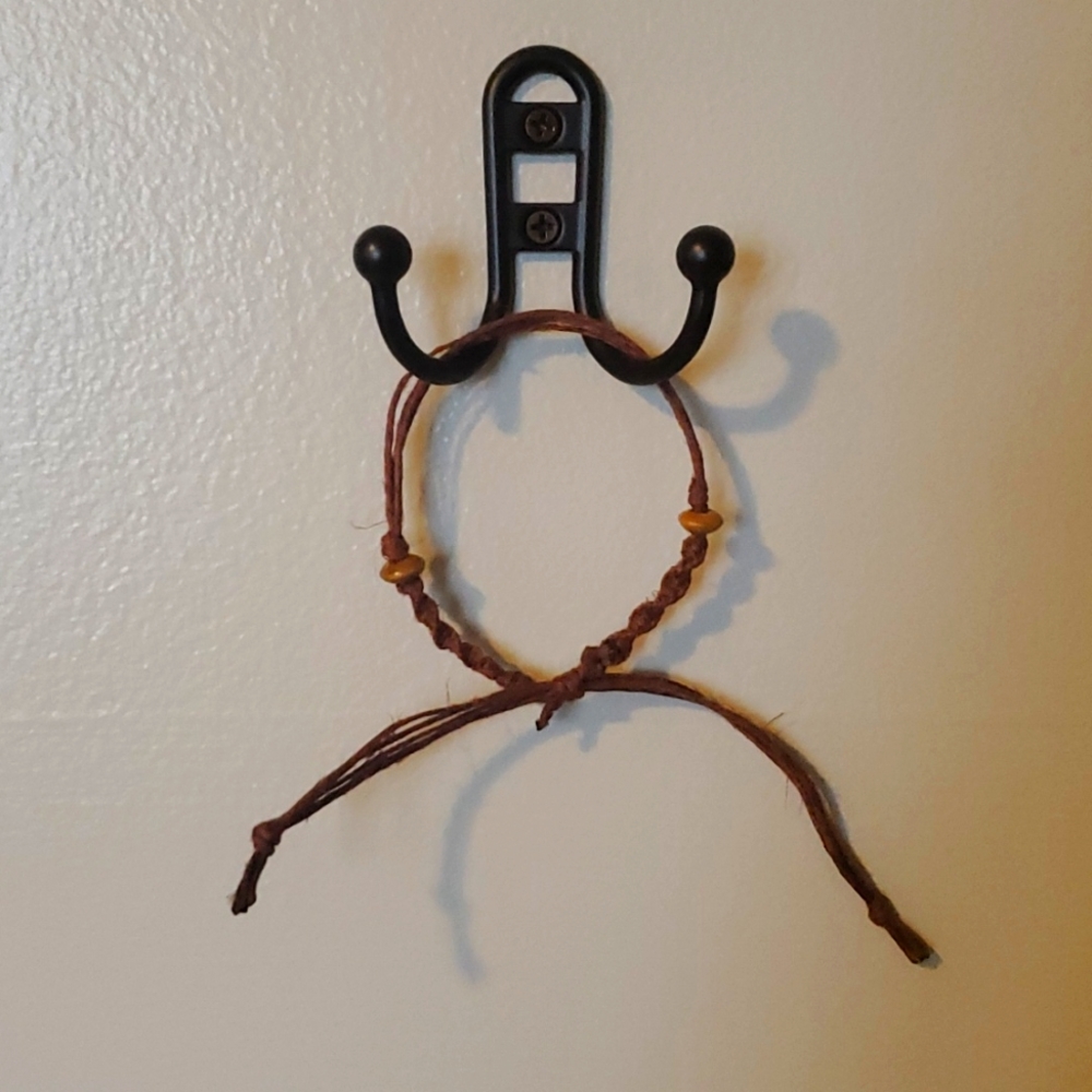Adjustable Hemp Anklet